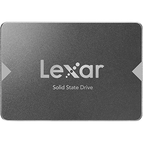 Lexar NS100 2,5" SATA III (6Gb/s) Interne SSD 512GB, Solid-State-Laufwerk, Bis zu 550 MB/s Lesen, für Laptop, Desktop-Computer/PC (LNS100-512AMZN) von Lexar
