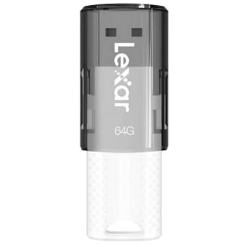 Lexar - Pendrive Lexar JumpDrive 64GB S60 USB Flash Drive, weiß von Lexar