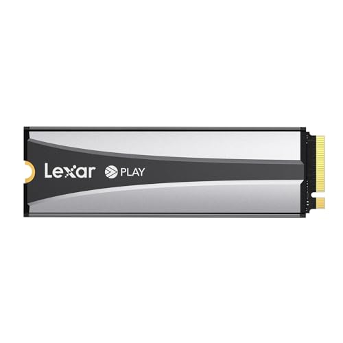Lexar Play 2280 4TB SSD mit Kühlkörper, PCle Gen 4x4 NVMe, perfekt für PS5, Geschwindigkeit bis zu 7400 MB/s, leistungsstarkes internes Solid-State-Laufwerk, kompatibel mit PS5 Lexar Play 2280 4TB SSD mit Kühlkörper, PCle Gen 4x4 NVMe, perfekt für PS5, Geschwindigkeit bis zu 7400 MB/s, leistungsstarkes internes Solid-State-Laufwerk, kompatibel mit PS5 von Lexar