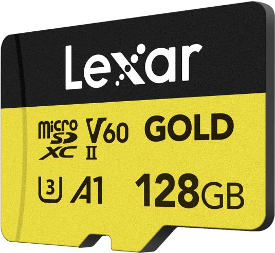Lexar Professional GOLD 128 GB MicroSDXC UHS-II (LMSGOLD128G-BNNNG) von Lexar