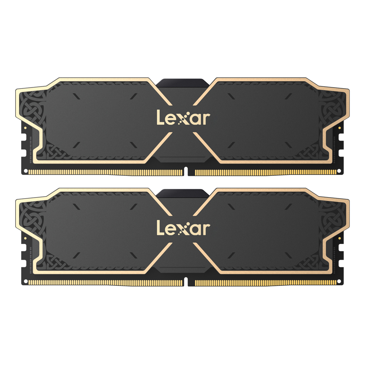 Lexar THOR OC Schwarz 32GB Kit (2x16GB) DDR5-6000 DIMM, CL32-38-38-76, Intel XMP 3.0/AMD EXPO von Lexar