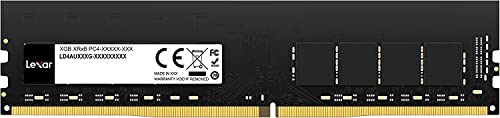 Lexar UDIMM DDR4 RAM 16 GB 3200 MHz, 288-Pin U-DIMM Desktop-Speicher, Hochleistungs-Computerspeicher, PC-RAM-Modul-Upgrade, Hochleistungs Arbeitsspeicher (LD4AU016G-B3200GSST) von Lexar