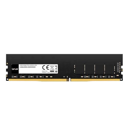 Lexar UDIMM DDR4 RAM 32GB, 3200 MHz RAM DDR4, 288-Pin U-DIMM Desktop Speicher, Hochleistungs Computerspeicher, PC RAM-Modul-Upgrade, Hochleistungs Arbeitsspeicher (LD4AU032G-B3200ASST) von Lexar