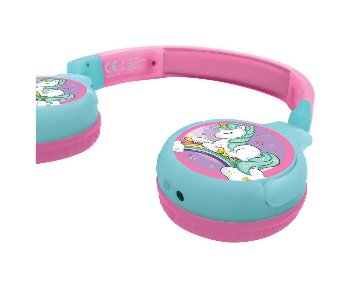Lexibook® Einhorn faltbare Kopfhörer Bluetooth und Kabelanschluss Kinder-Kopfhörer von Lexibook®