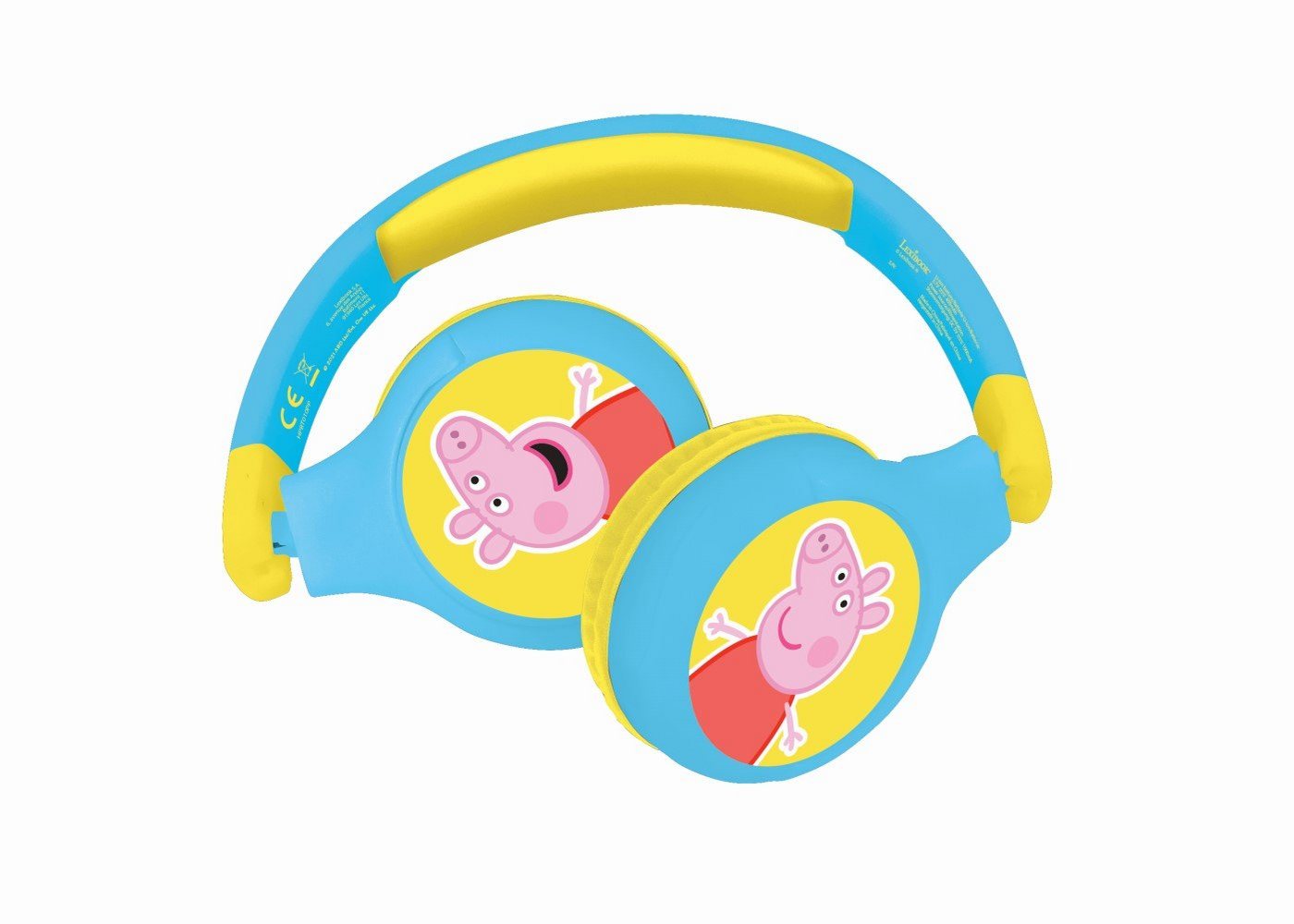 Lexibook® Faltbare Kopfhörer Peppa Wutz 2in1 Bluetooth® und Kabelanschluss Kinder-Kopfhörer von Lexibook®