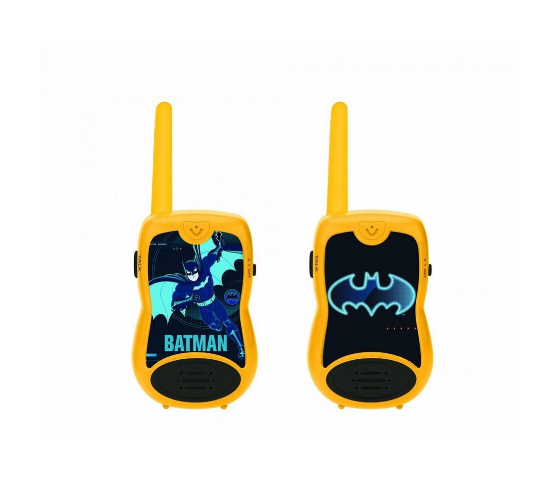 Lexibook® Walkie Talkie Batman Walkie-Talkies bis zu 120 Meter Reichweite mit Gürtelclip von Lexibook®