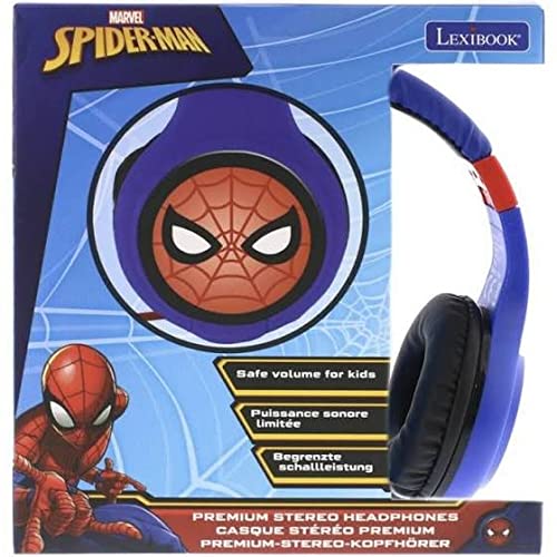 LEXIBOOK Premium-Stereo-Kopfhörer – Spiderman von Lexibook