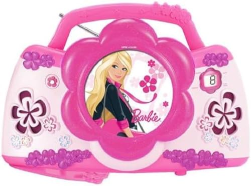 Lexibook Barbie Boombox mit Radio und CD-Player von Lexibook