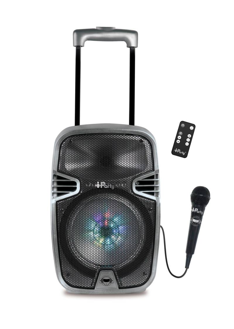 Lexibook - Bluetooth®-Karaoke-Audiosystem mit Trolley, 8 Zoll, mit Lichtern und Mikrofon von Lexibook