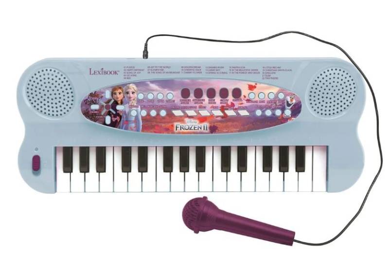 Lexibook - Disney Frozen - Electronic Keyboard w. Mic (32 keys) (K703FZ) von Lexibook