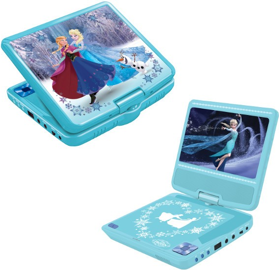 Lexibook - Disney Frozen Portable DVD Player 7 (DVDP6FZ) von Lexibook