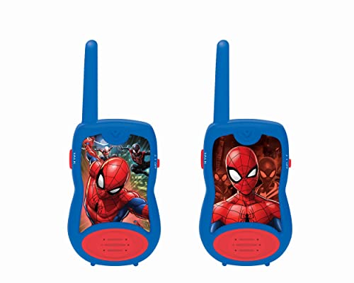 Lexibook TW12SP Spider Funkgerät, Walkie-Talkies 100 m, Blau/Rot von Lexibook