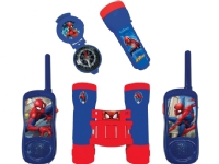 Lexibook adventure Spiderman mit Walkie-Talkies bis zu 120m, Fernglas und Kompass (RPTW12SP) von Lexibook