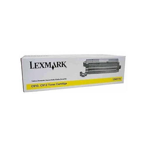 12N0770 Lexmark C910 Toner Gelb von Lexmark