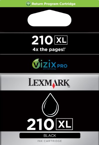 LEXMARK Nr.210XL PB Tinte 2500 Seiten Pro4000 Pro5500, schwarz von Lexmark
