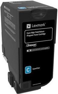 Lexmark - Hohe Ergiebigkeit - Cyan - original - Tonerpatrone LCCP, LRP - für Lexmark CX725de, CX725dhe, CX725dthe (84C2HC0) von Lexmark