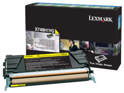 LEXMARK PB Toner yellow X748 10000 Seiten von Lexmark