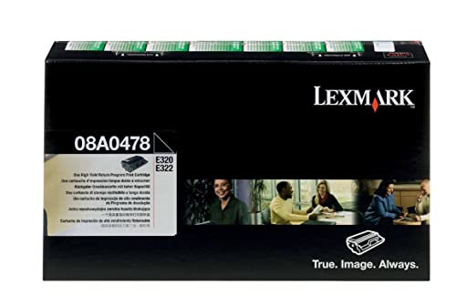 Lexmark 08A0478 - LEXMARK E320 BLACK TONER RETURN PRINT CARTRIDGE von Lexmark