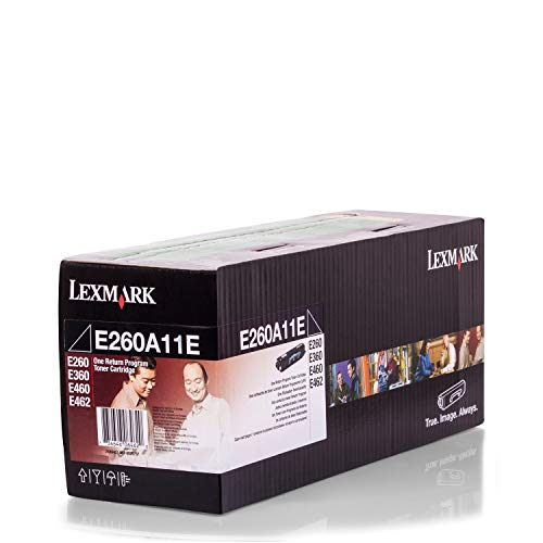 Lexmark 0E260A11E Return Program Toner Cartridge für E260/360/460, schwarz von Lexmark