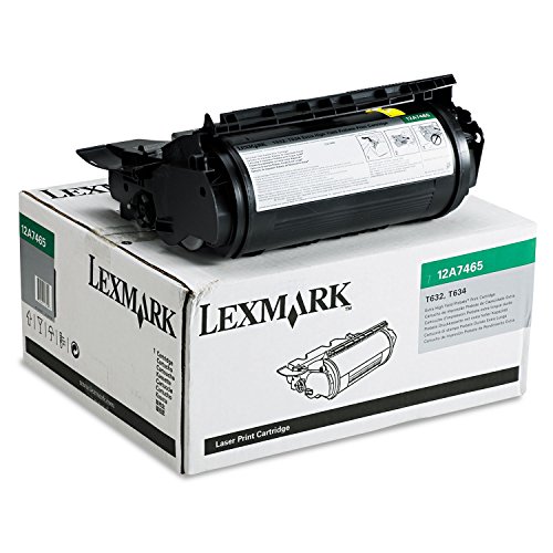 Lexmark 12A7465 T632, T634 Tonerkartusche, 32.000 Seiten Rückgabe, schwarz von Lexmark