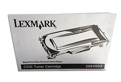 Lexmark 20K0503 Toner schwarz für C 510/510 DTN/N/Optra C 510/510 DTN/N von Lexmark