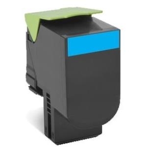 Lexmark 702CE - Cyan - Original - Tonerpatrone LCCP, LRP, Lexmark Corporate - für Lexmark CS310dn, CS310n, CS410dn, CS410dtn, CS410n, CS510de, CS510dte (70C20CE) von Lexmark