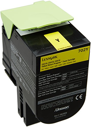 Lexmark 70C20Y0 Return Program Toner Cartridge, gelb von Lexmark