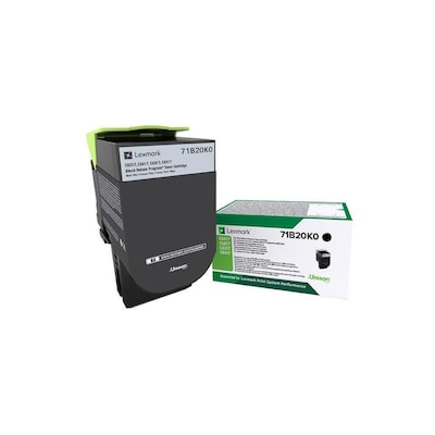 Lexmark 71B20K0 Rückgabe-Tonerkasette Schwarz 3.000 Seiten von Lexmark