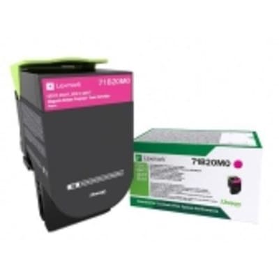 Lexmark 71B20M0 Rückgabe-Tonerkasette Magenta 2.300 Seiten von Lexmark