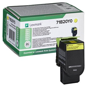 Lexmark 71B20Y0  gelb Toner von Lexmark