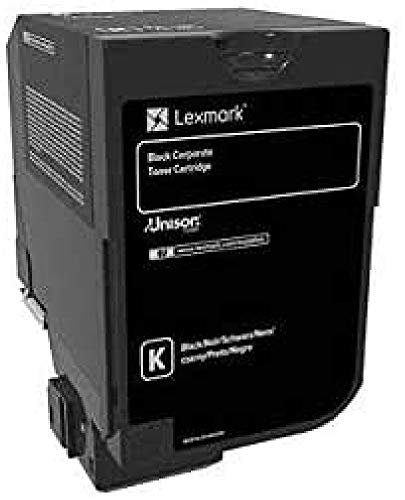 Lexmark 74 C20KE Patrone schwarz Tonerkartusche und Laser von Lexmark