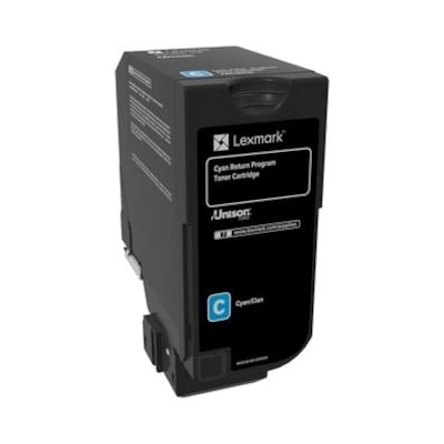 Lexmark 74C20C0 Toner Cyan 3.000 Seiten Return für CX725 CS720 CS725 von Lexmark