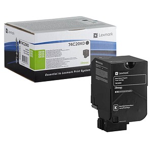 Lexmark 74C20K0 schwarz Toner Lexmark 74C20K0 schwarz Toner von Lexmark