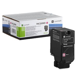 Lexmark 74C20M0  magenta Toner von Lexmark