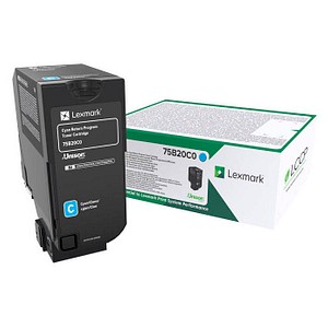 Lexmark 75B20C0  cyan Toner von Lexmark