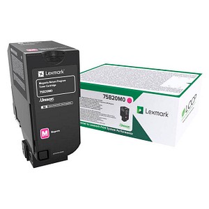 Lexmark 75B20M0  magenta Toner von Lexmark