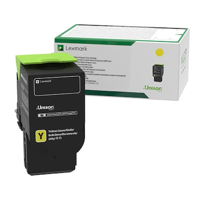 Lexmark 78C20Y0 Rückgabe-Toner Gelb für ca. 1.400 Seiten von Lexmark