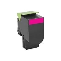 Lexmark 800H3 - Hohe Ergiebigkeit - Magenta - original - Tonerpatrone LCCP - für Lexmark CX410de, CX410dte, CX410e (80C0H30) von Lexmark