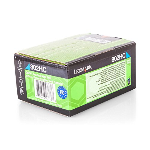 Lexmark 80C2HC0-802HC Cyan Toner 802HC Cyan Toner 80C2HC0 von Lexmark