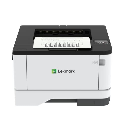 Lexmark B3442dw Laserdrucker Schwarz Weiss (WLAN, Netzwerkanschluß, bis zu 40 S./Min, autom. beidseitiger Druck) und Cloud-Verbindung Bürodrucker (4er-Serie) von Lexmark