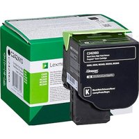 Lexmark C242XK0 Rückgabe-Tonerkassette Schwarz hohe Kapazität für 6.000 Seiten von Lexmark