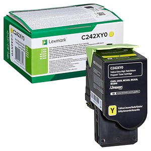 Lexmark C242XY0  gelb Toner von Lexmark