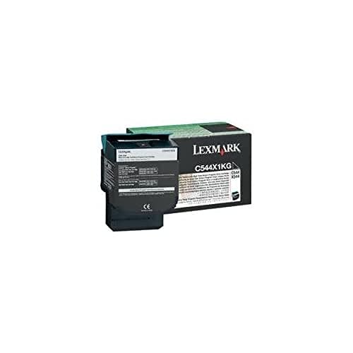 Lexmark C544X1KG C544, X544 Tonerkartusche 6.000 Seiten Rückgabe, schwarz von Lexmark