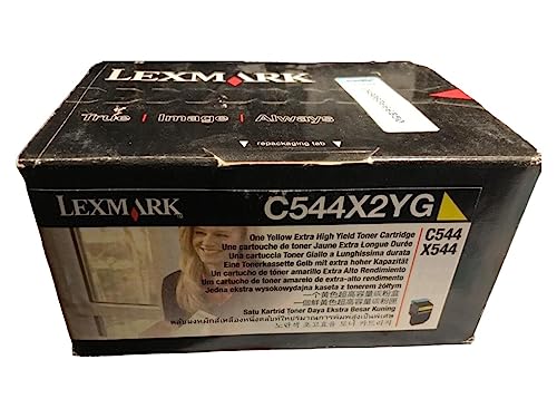 Lexmark C544X2YG Toner gelb für Lexmark C 544/546 von Lexmark