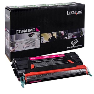 Lexmark C734A1MG  magenta Toner von Lexmark