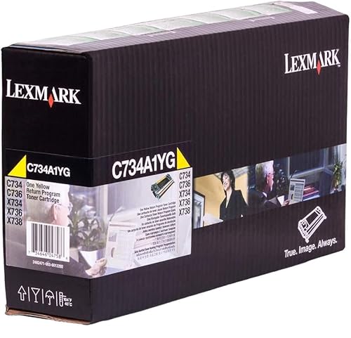 Lexmark C734A1YG Toner gelb für Lexmark C 734/736 von Lexmark