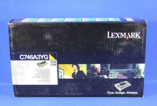 Lexmark C746A3YG Tonerkartusche für Laserdrucker von Lexmark