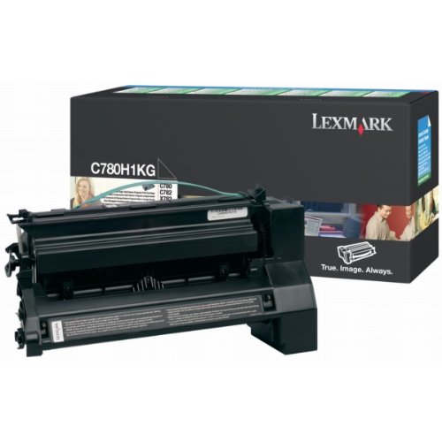 Lexmark C780, C782 Black High Yield Return Program Print Cartridge – Laser Toner & Cartridges (C782 Black High Yield Return Program Print Cartridge, Black, 10000 Pages, Laser, 2.2 kg, 56 PC (S)) von Lexmark