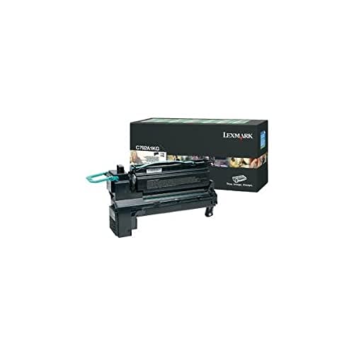 Lexmark C792A1KG C792, X792 Tonerkartusche Standardkapazität 6.000 Seiten 1er-Pack return program, schwarz von Lexmark