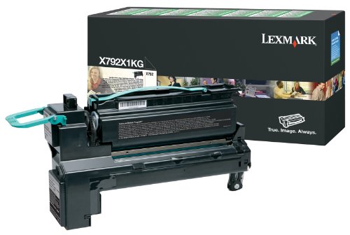 Lexmark C792A1KG Tonerkartusche extra Hohekapazität 20.000 Seiten 1er-Pack return program, schwarz von Lexmark